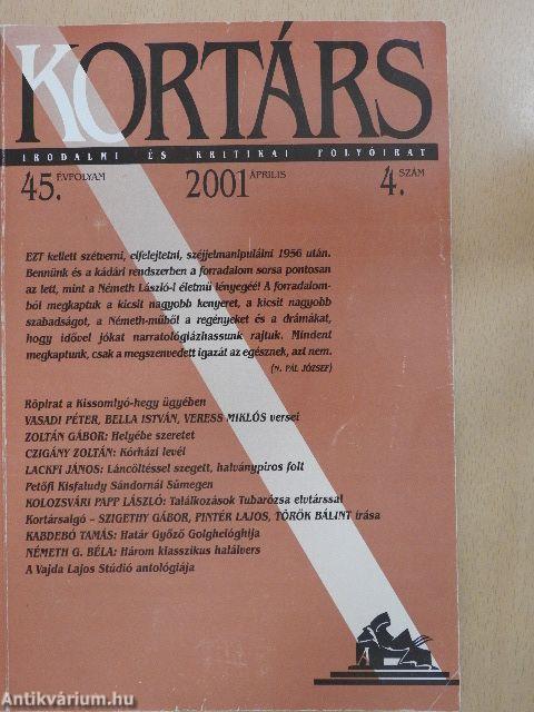 Kortárs 2001. április