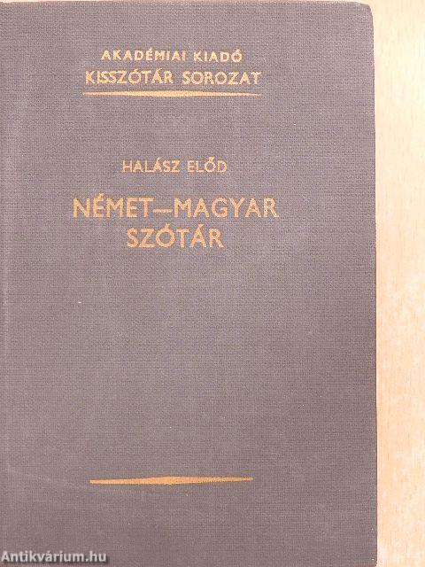 Német-magyar szótár