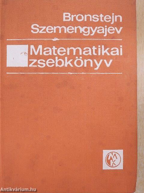 Matematikai zsebkönyv