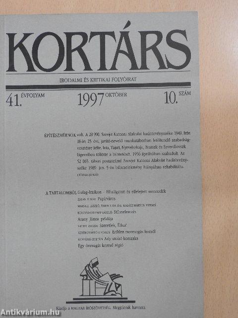 Kortárs 1997. június