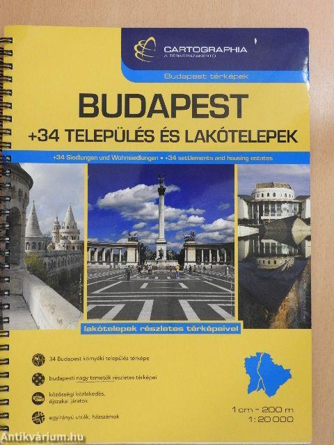 Budapest + 34 település és lakótelepek