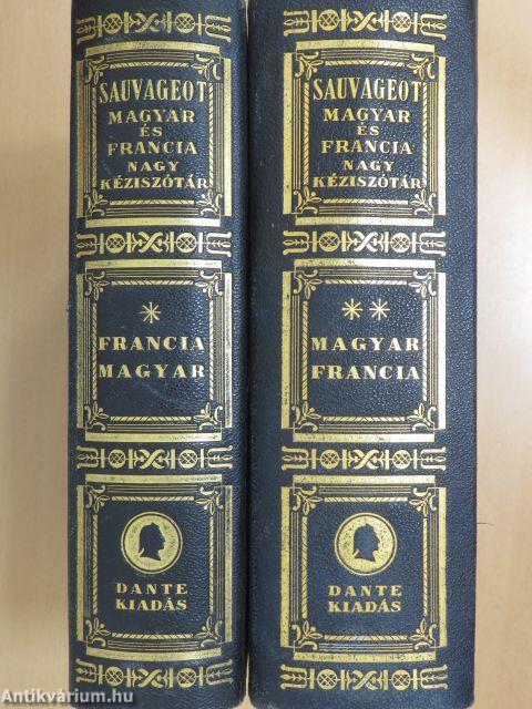 Francia-magyar és magyar-francia nagy kéziszótár I-II.