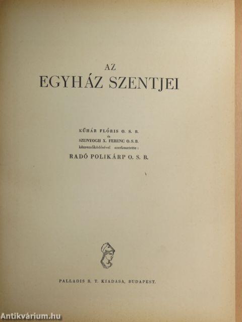 Az egyház szentjei