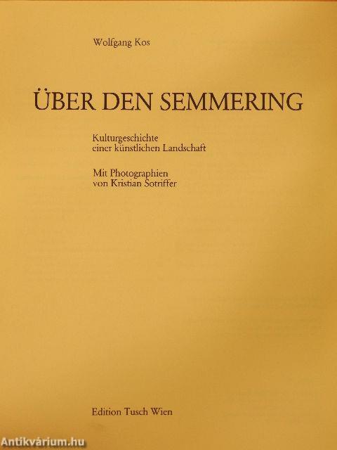 Über den Semmering