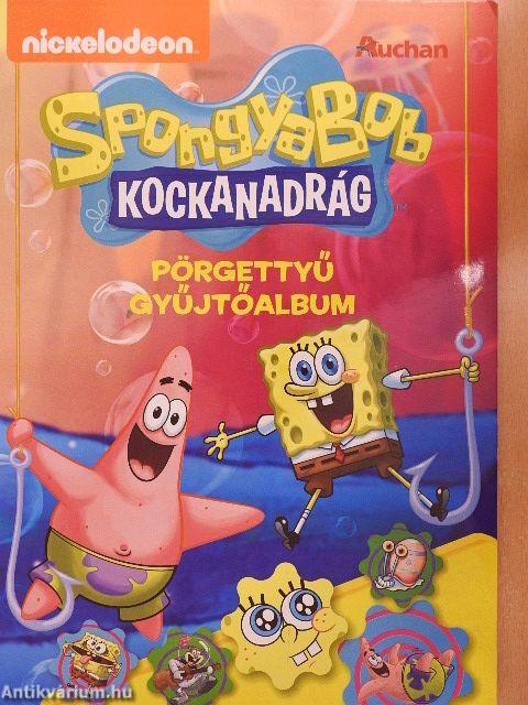 SpongyaBob Kockanadrág pörgettyű gyűjtőalbum