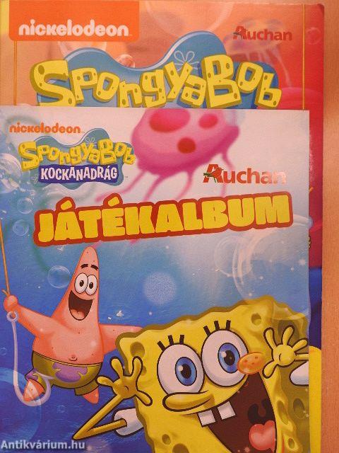 SpongyaBob Kockanadrág pörgettyű gyűjtőalbum