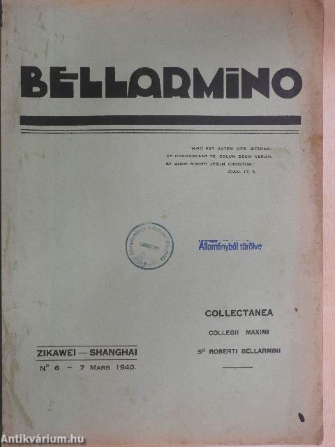 Bellarmino 7 Mars 1940.