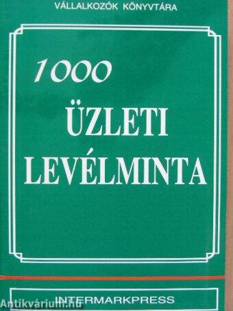 1000 üzleti levélminta