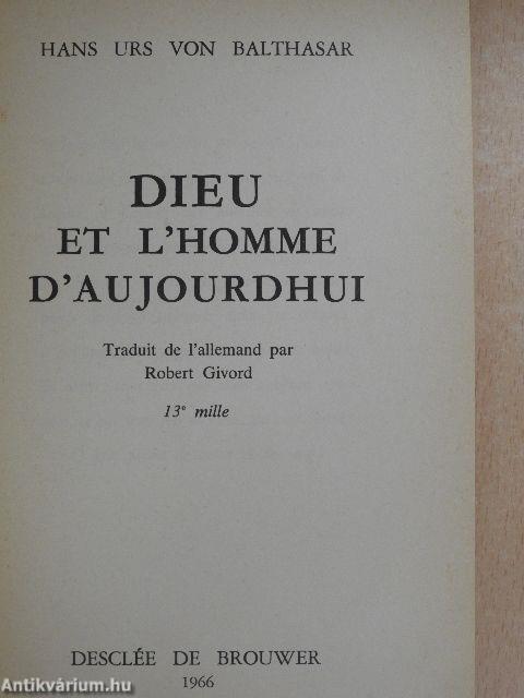 Dieu et l'Homme d'Aujourdhui