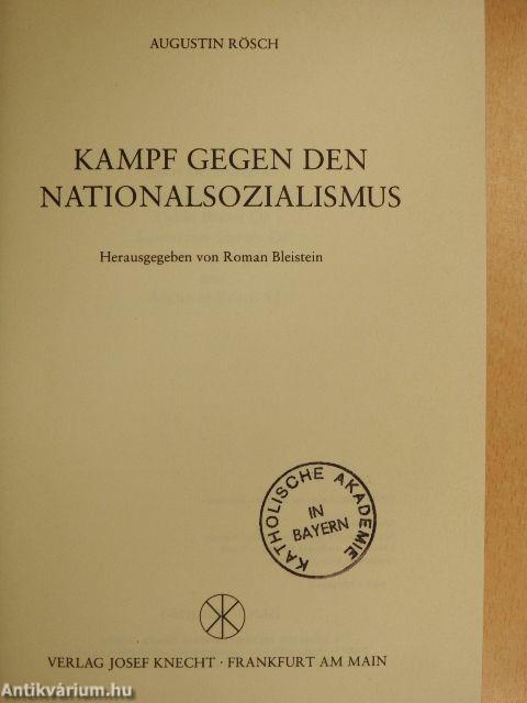 Kampf gegen den Nationalsozialismus