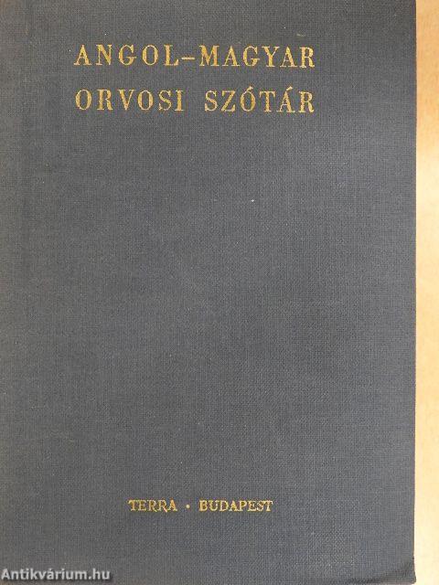 Angol-magyar orvosi szótár