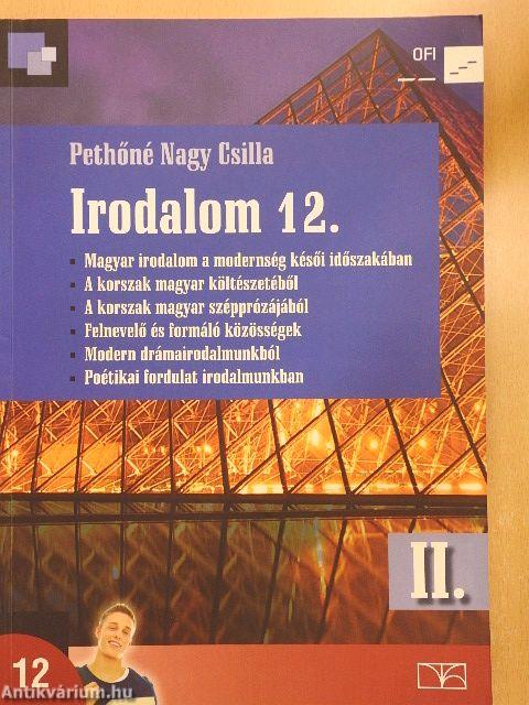 Irodalom 12. II.