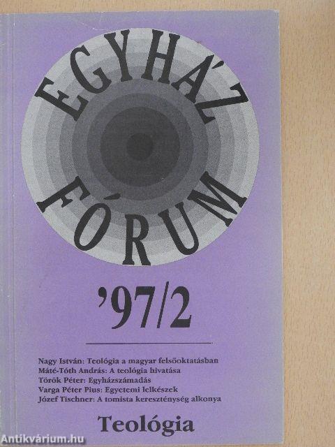 Egyházfórum 1997/2