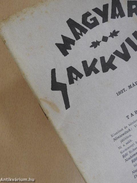 Magyar Sakkvilág 1927. március