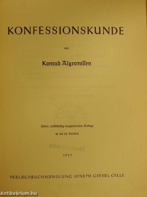 Konfessionskunde