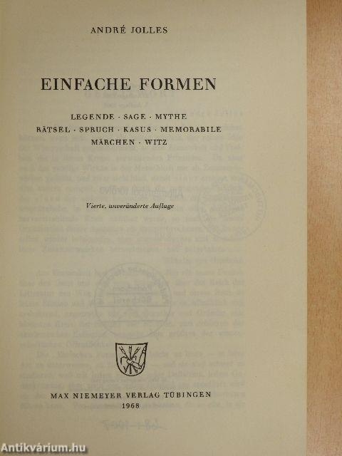 Einfache formen