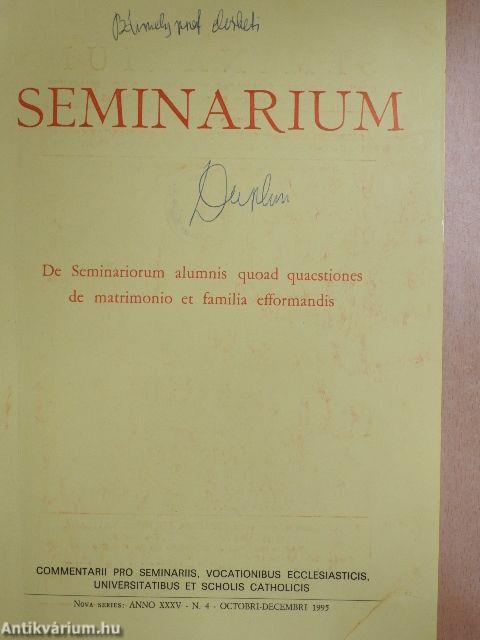 Seminarium Octobri-Decembri 1995