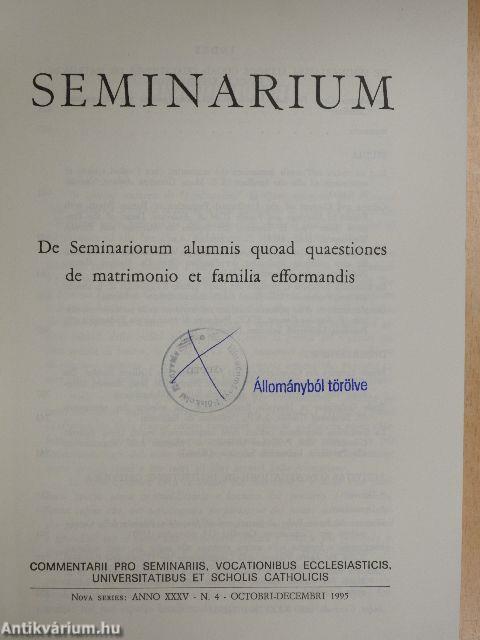 Seminarium Octobri-Decembri 1995