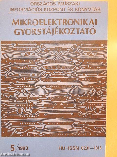 Mikroelektronikai gyorstájékoztató 1983/5.