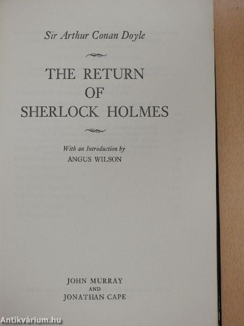 The Return of Sherlock Holmes