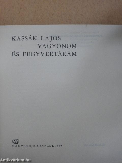 Vagyonom és fegyvertáram