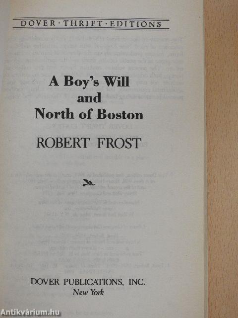 A Boy's Will and North of Boston