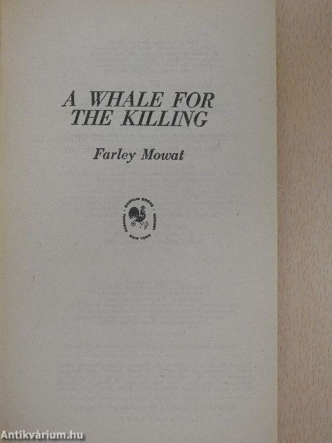 The Whale for the Killing