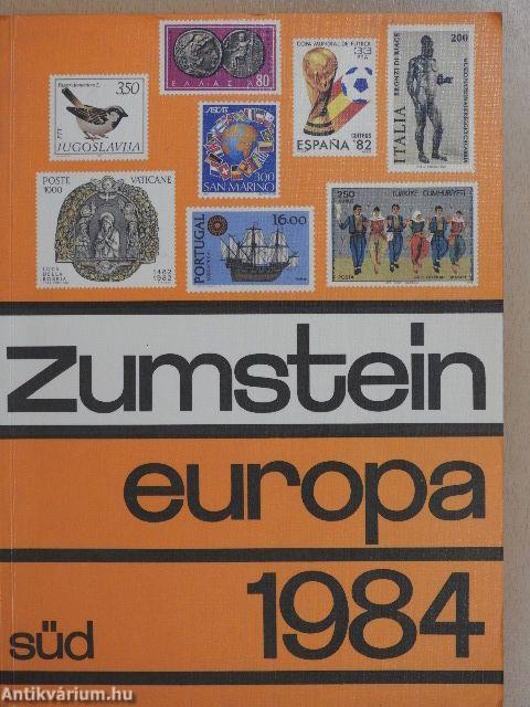 Zumstein Briefmarken-katalog 3. - Süd Europa 1984