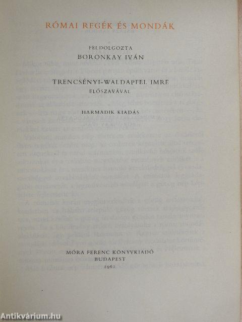 Római regék és mondák