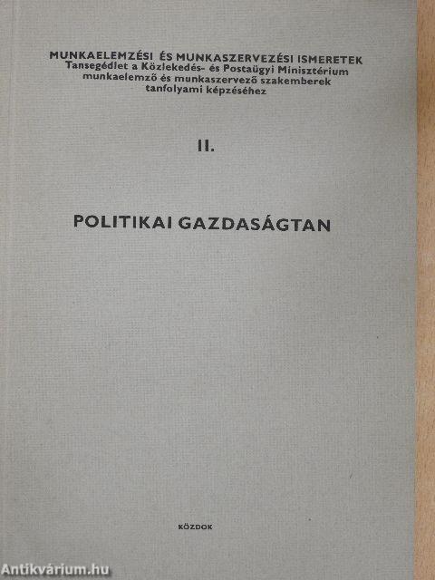 Politikai gazdaságtan