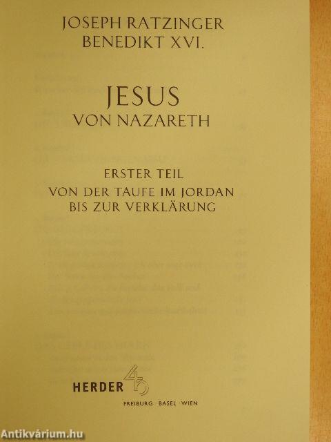 Jesus von Nazareth I-II./Prolog