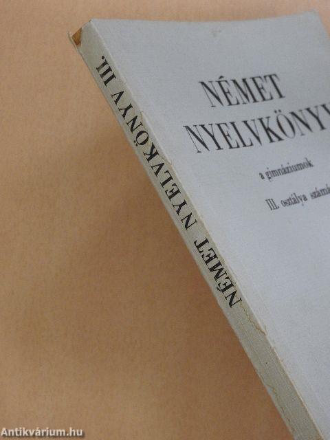 Német nyelvkönyv III.