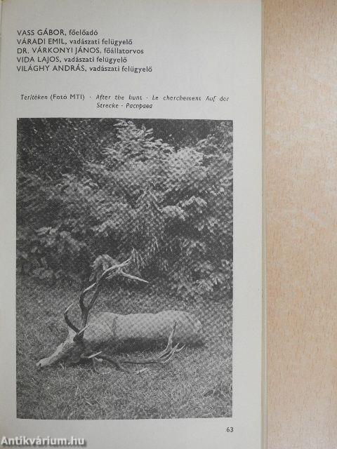 Vadászati világkiállítás katalógus 1971