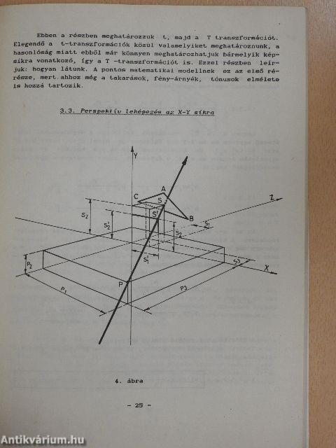 3D - Perspektívikus grafika IBM PC-n Turbo-Pascalban