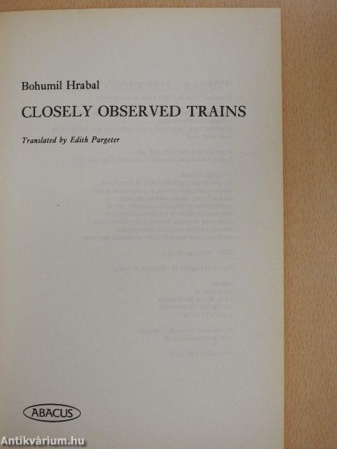 Closely Observed Trains