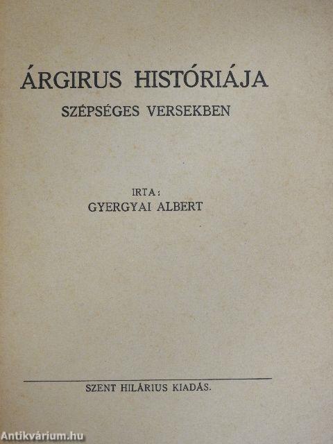 Árgirus históriája