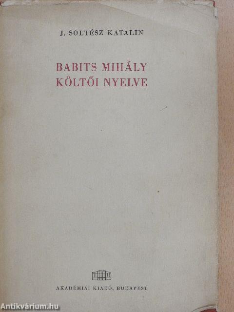 Babits Mihály költői nyelve