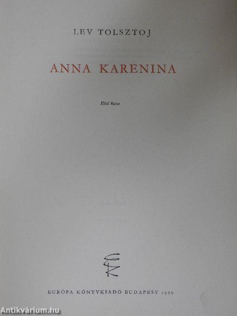 Anna Karenina I-II.