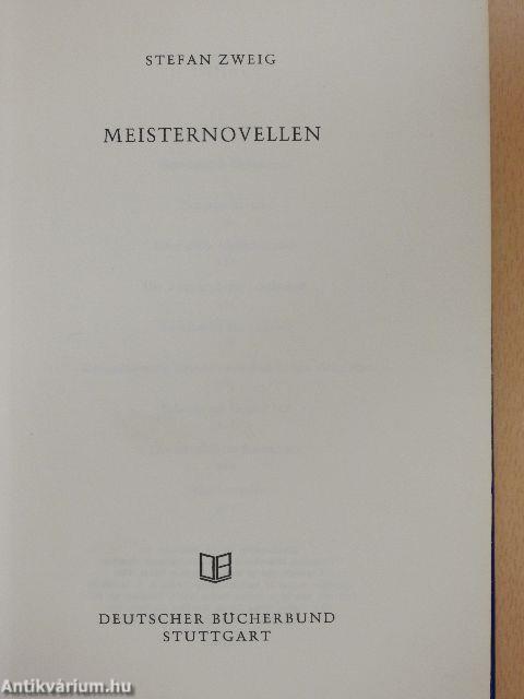 Meisternovellen