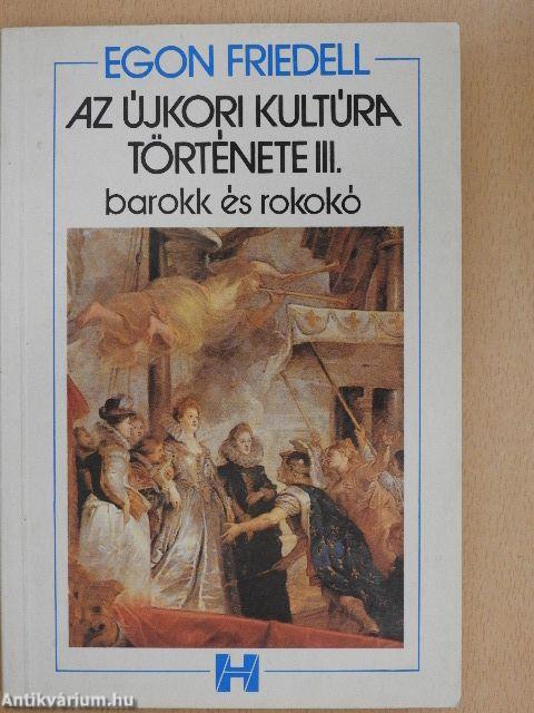 Az újkori kultúra története III.