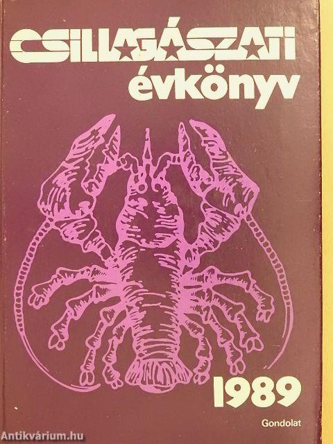 Csillagászati Évkönyv 1989