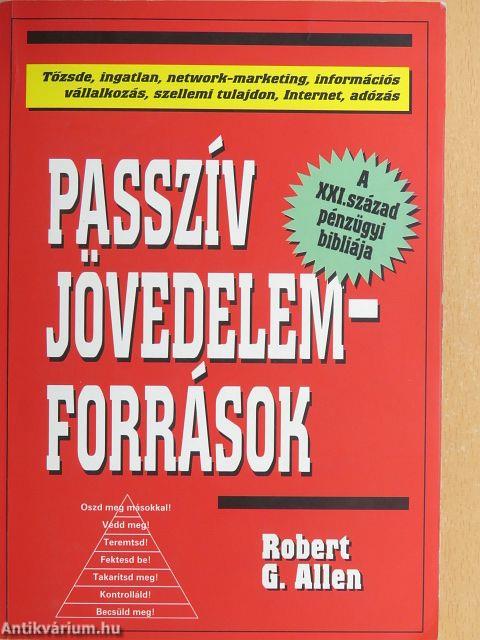 Passzív jövedelemforrások