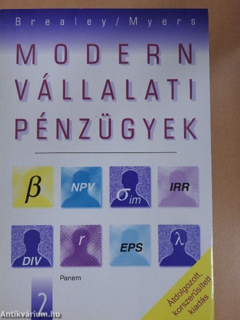 Modern vállalati pénzügyek 2.