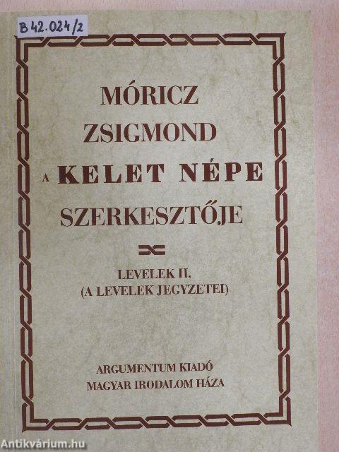 Móricz Zsigmond, a Kelet Népe szerkesztője