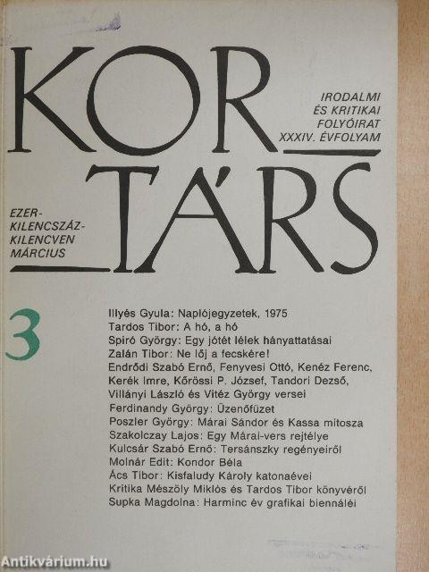 Kortárs 1990. március