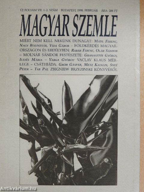 Magyar Szemle 1998. február