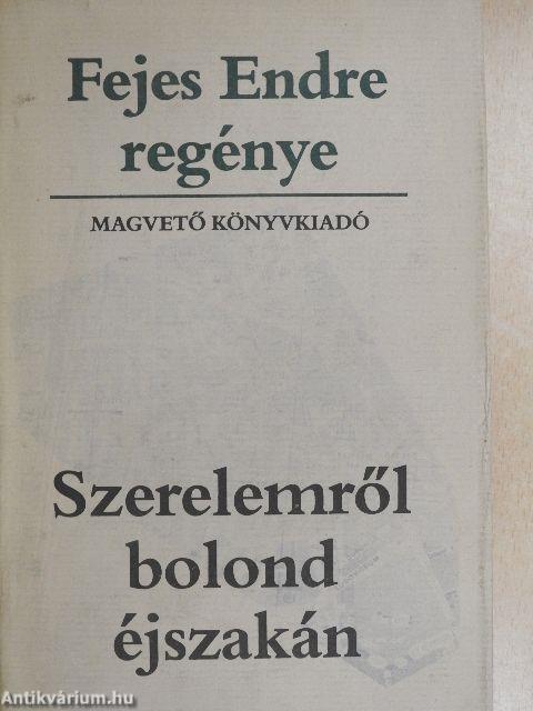 Szerelemről bolond éjszakán