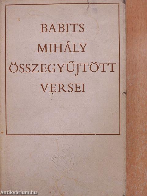 Babits Mihály összegyűjtött versei