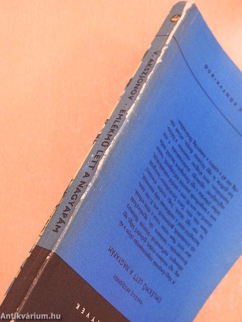 Emlékmű lett a nagyapám