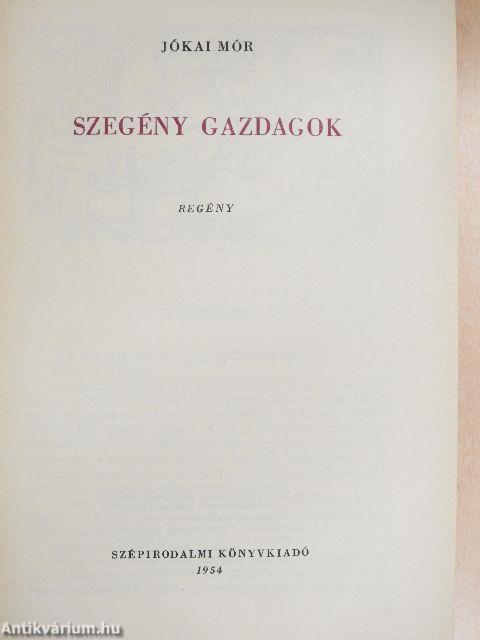 Szegény gazdagok